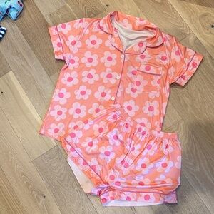 Floral Pink Women's Pajama Set